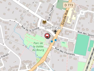 Carte de Agence Postale à Drefféac