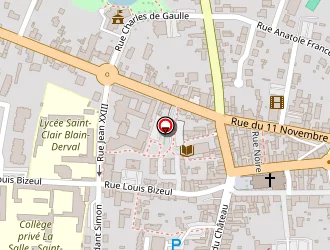 Carte de Le Lion D'or à Blain