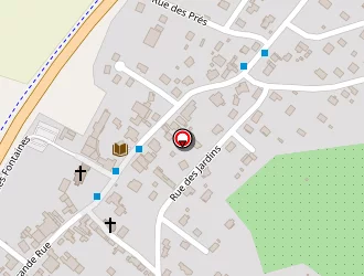 Carte de Eglise Protestante à Voujeaucourt