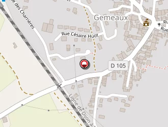 Carte de Carres De Services à Gemeaux