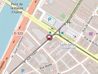 Carte de Le Royalty à Angers