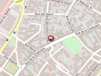 Carte de Sacrebleu à Angers