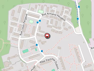 Carte de Centre Social Quartier Des Buis à Valentigney