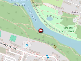 Carte de Arceau Résidence à Angers