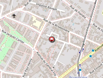 Carte de Les Studios D'eden à Angers