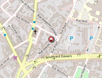 Carte de Meunier Philippe à Angers