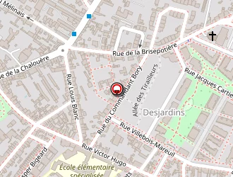 Carte de Jourdet Emmanuel à Angers