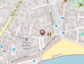 Carte de Cavavin Quiberonnaise à Quiberon