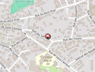 Carte de Carabin Bernard à Quiberon