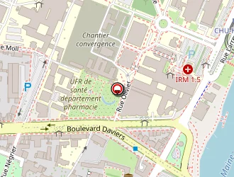 Carte de Ambulance Angers à Angers