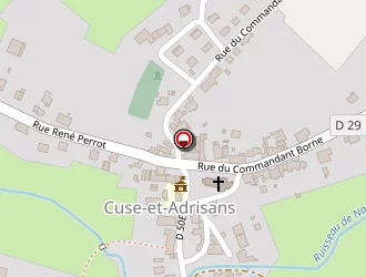 Carte de Ecole à Cuse-et-adrisans