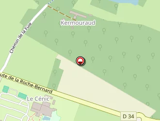 Carte de Camping Le Cénic à Pénestin