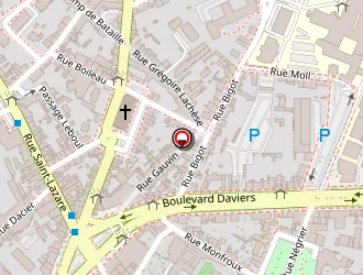 Carte de Le Scarron à Angers