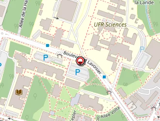 Carte de Ufr De Sciences à Angers