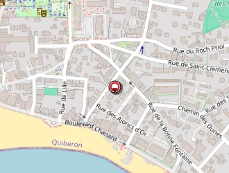 Carte de Crêperie Au Phare à Quiberon