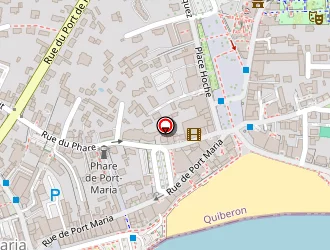 Carte de Restaurant L'huitrière à Quiberon