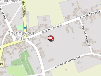 Carte de Agence Postale à Channay-sur-lathan