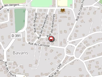 Carte de Grosclaude Hervé à Bavans