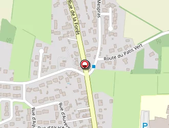 Carte de Centre Aquatique Canal Forêt à Blain