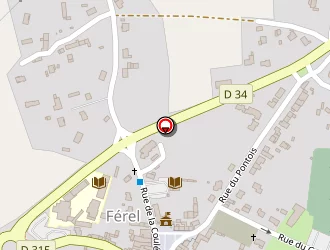 Carte de La Poste à Férel