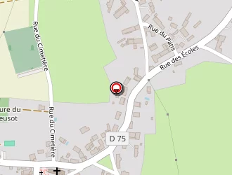 Carte de Bar Du Centre (snc) à Magny