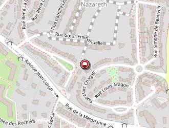 Carte de Chaillous Christine à Angers