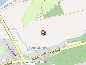 Carte de La Madeleine De Proust à Chaumont-sur-loire