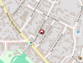 Carte de Senetis à Angers