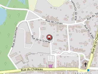 Carte de Supermarché Spar à Missillac