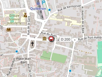 Carte de Gaastra à Quiberon