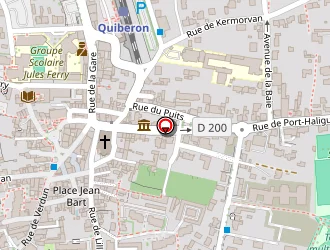 Carte de Sas La Bottega à Quiberon