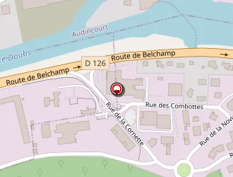 Carte de Boucheries Bif à Valentigney