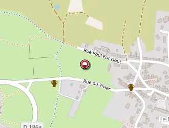 Carte de Restaurant Bar Le Vivier à Quiberon