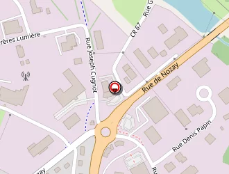 Carte de Ambulances De L'ouest à Blain