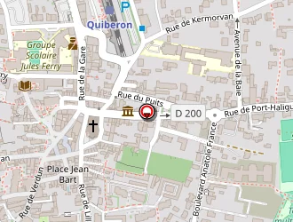 Carte de Maison De La Presse à Quiberon