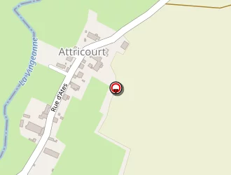 Carte de Mairie à Attricourt