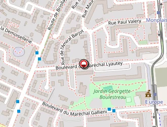 Carte de Bh Services à Angers