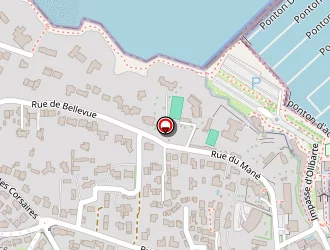 Carte de Les Tamaris à Quiberon