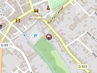 Carte de Travopratic à Aubigny-sur-nère