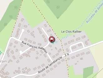 Carte de Ergonium à Semblançay