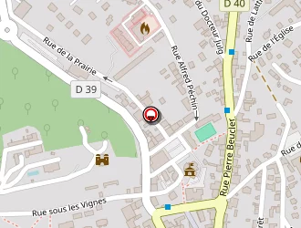 Carte de Pharmacie Maillard à Beaucourt