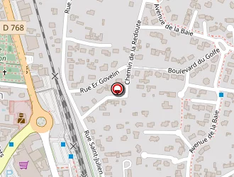 Carte de Auto Ecole Ezanno à Quiberon