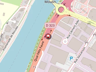 Carte de Cedeo à Angers