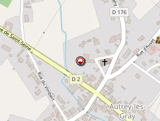 Carte de Le Cheval Blanc à Autrey-lès-gray