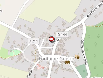 Carte de Bibliotheque à Fontaine-guérin