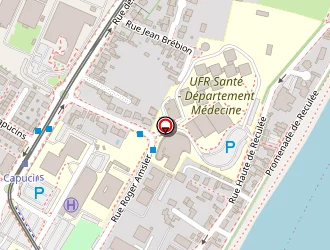 Carte de Surut à Angers