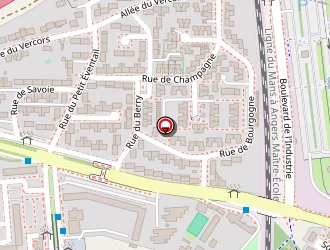 Carte de Swiss Optical à Angers