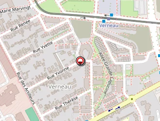 Carte de La Cabane Montessori à Angers