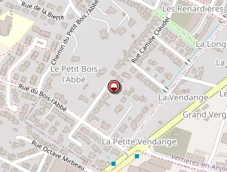 Carte de Sermot à Angers