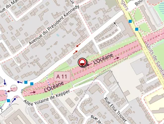 Carte de Metsu Jean Luc à Angers